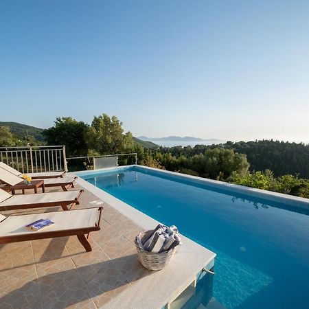 Stone Villa Eriphyle ,Private Witn Sunset View Fiskárdo Eksteriør bilde